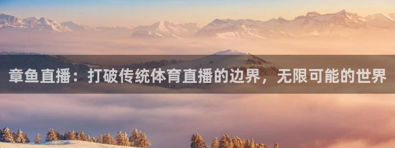 so米直播平台：章鱼直播：打破传统体育直播的边界，无限可能的世界